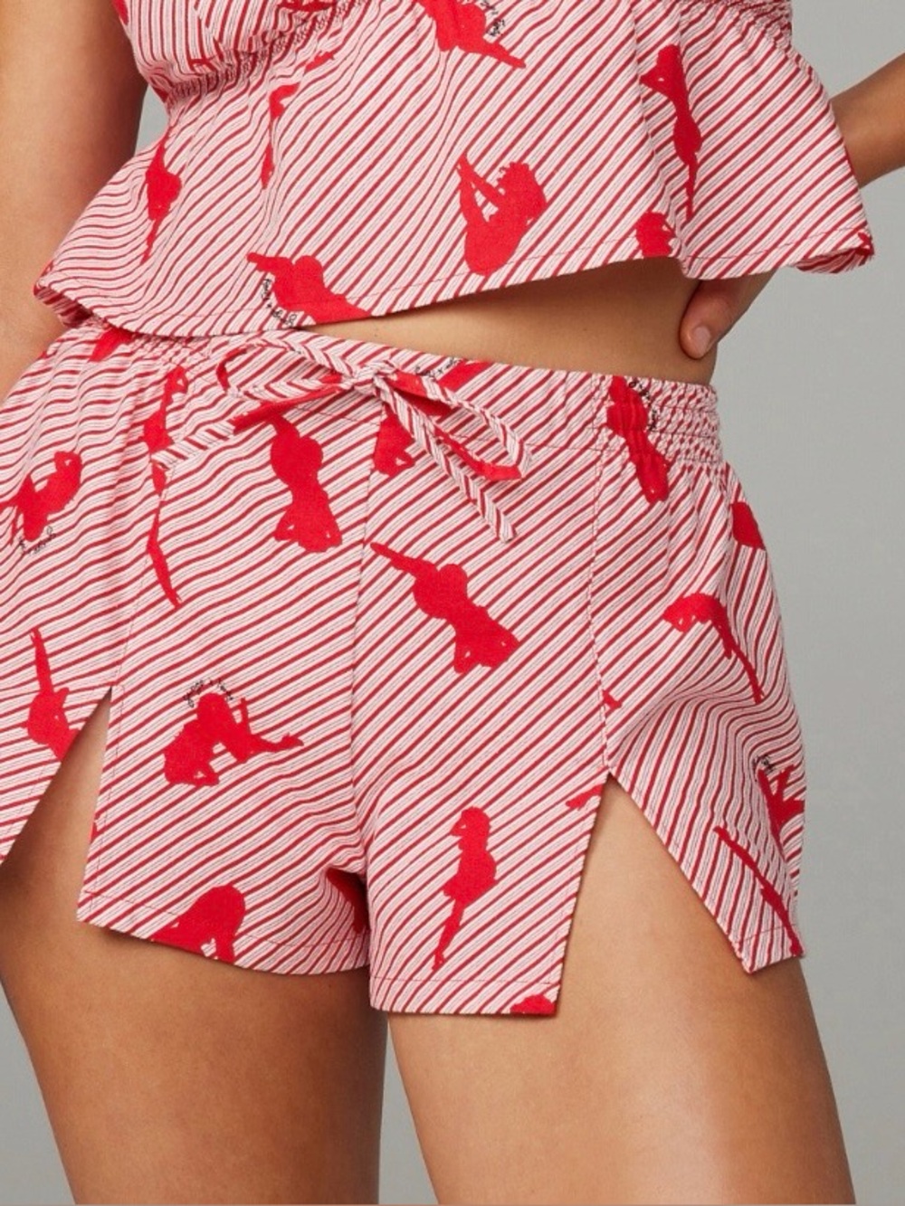 Savage X Fenty Night Star Chaser Flannel Sleep Shorts
